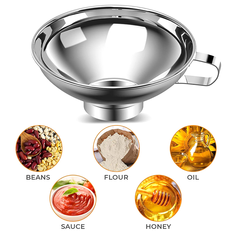 Kitchen Gadgets Popular - Zeer Populaire 2-formaat Roestvrijstalen Brede Mond