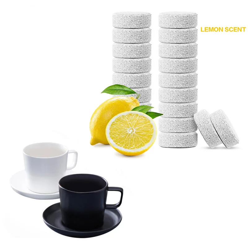 Kitchen Hanging Gadgets - Reinigingstablet voor koffiemachines Bruistablet Ontkalkingsmiddel Universele