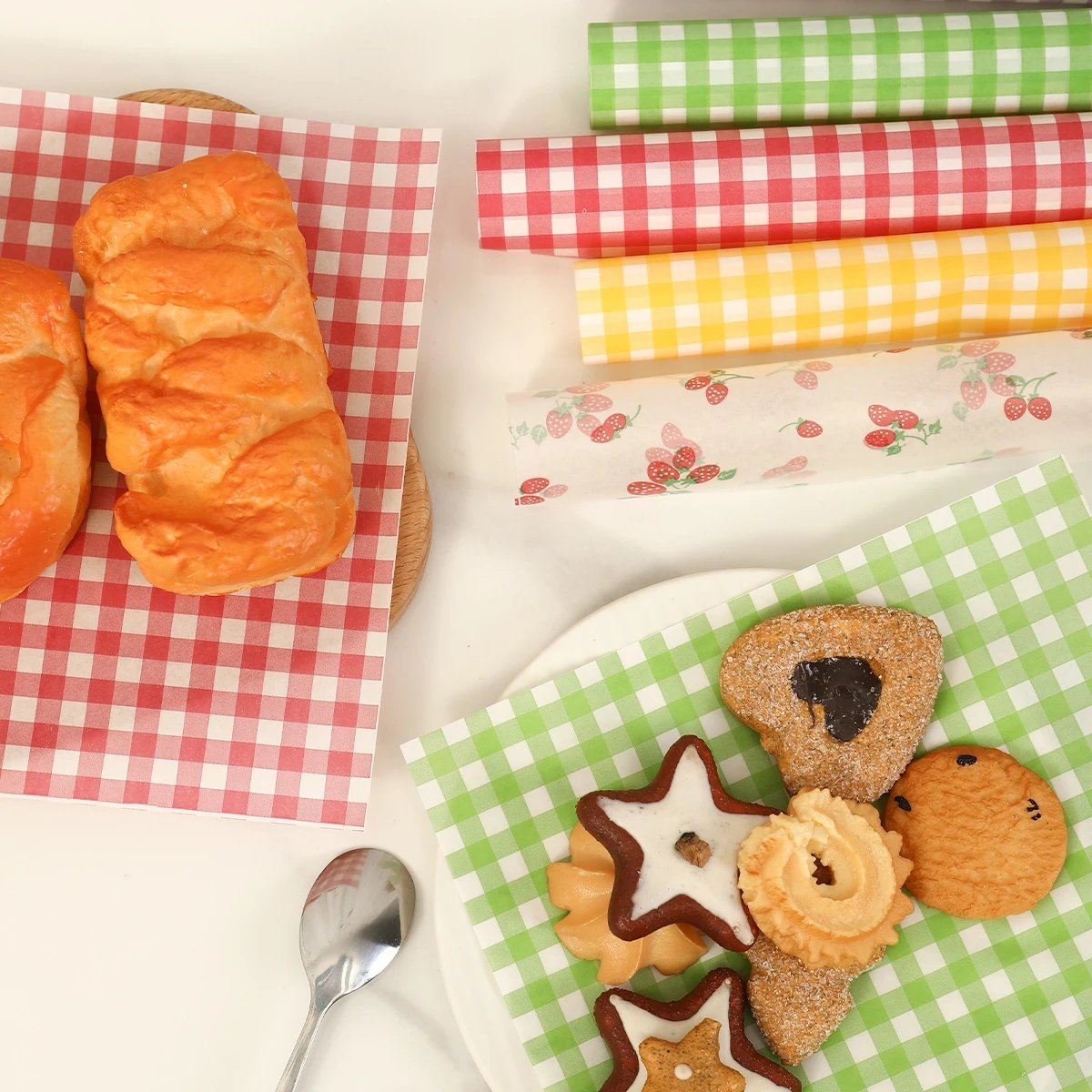 Kitchen Gadgets Gifts - 50 Stuks Oliebestendig Inpakpapier Voor Brood