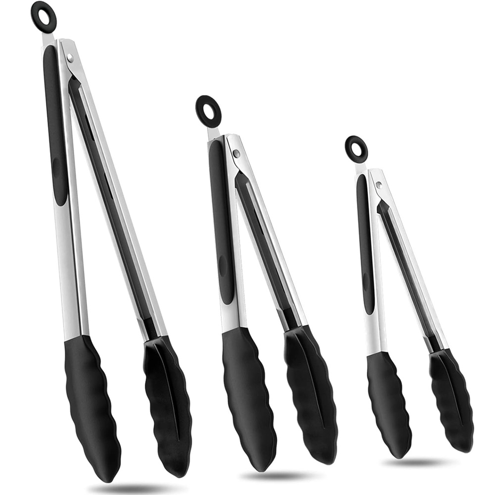 Kitchen Gadgets Gifts - Siliconen BBQ-grilltang Keuken Koken Salade Brood