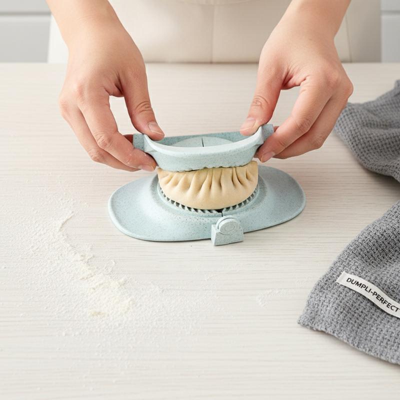 Kitchen Gadgets That Make Life Easier - Handmatige tarwestro-dumplingvorm Keukenaccessoire BPA-vrije houder voor