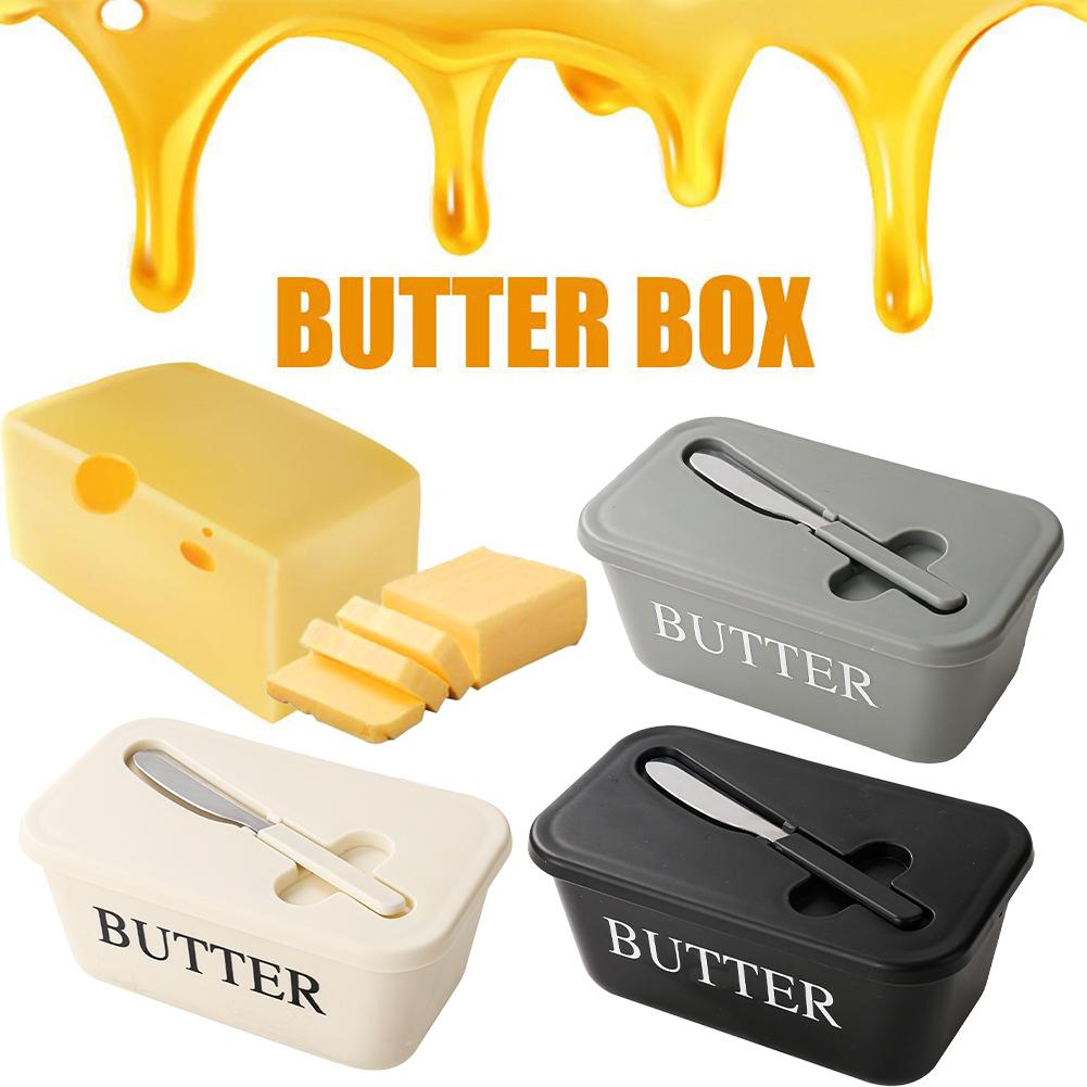 Kitchen Gadgets Storage - PP Botervloot met deksel & smeerapparaat,