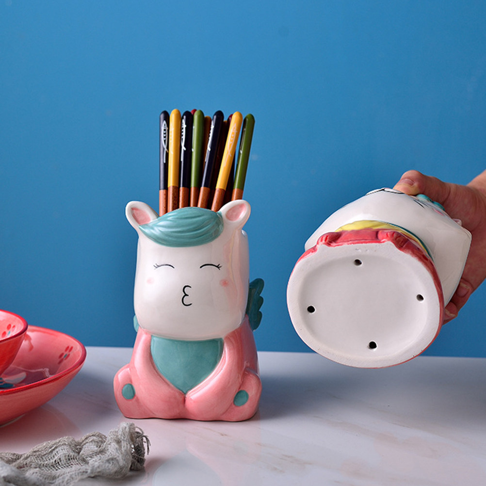 Kitchen Gadgets Store - Keramische bestekhouder met kattenmotief, een handig