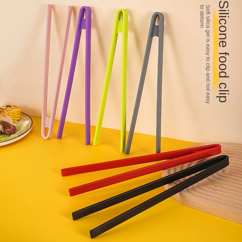 Kitchen Gadgets That Make Life Easier - Siliconen voedseltoasttang, keukentang, antislip kookclip, klem,
