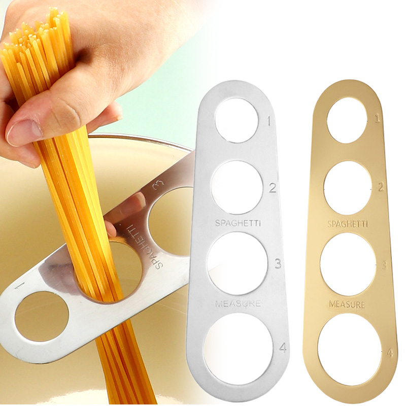 Kitchen Gadgets Gifts - Roestvrijstalen spaghettimeter Pasta Noodle Maatregel Kok