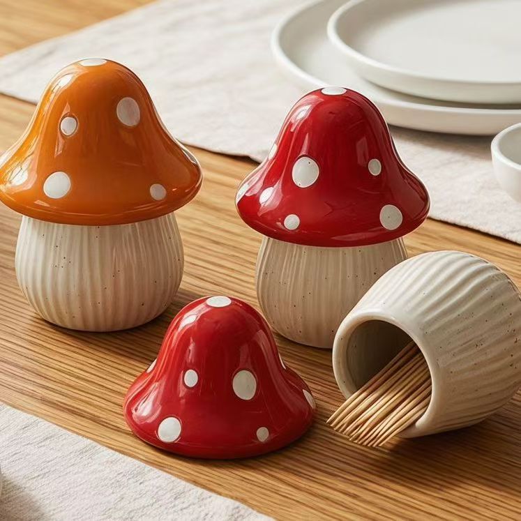 Cartoon Paddestoel Keramische  - Kitchen Gadgets Storage recensie en prijs