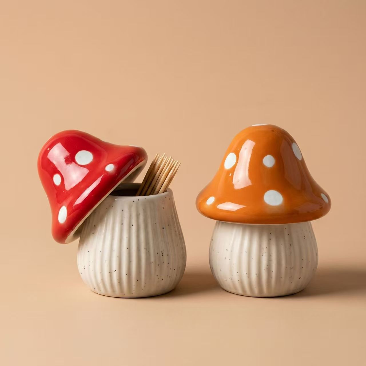 Cartoon Paddestoel Keramische  - Kitchen Gadgets Storage recensie en prijs
