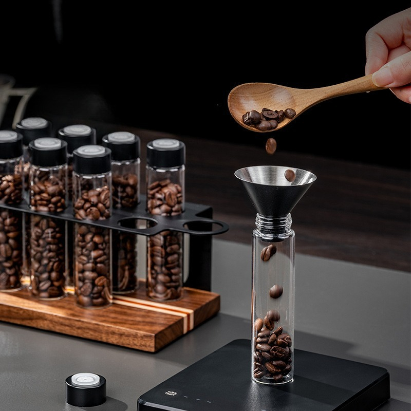 JUSTINLAU Glazen koffiebonenop - Kitchen Gadgets Storage recensie en prijs