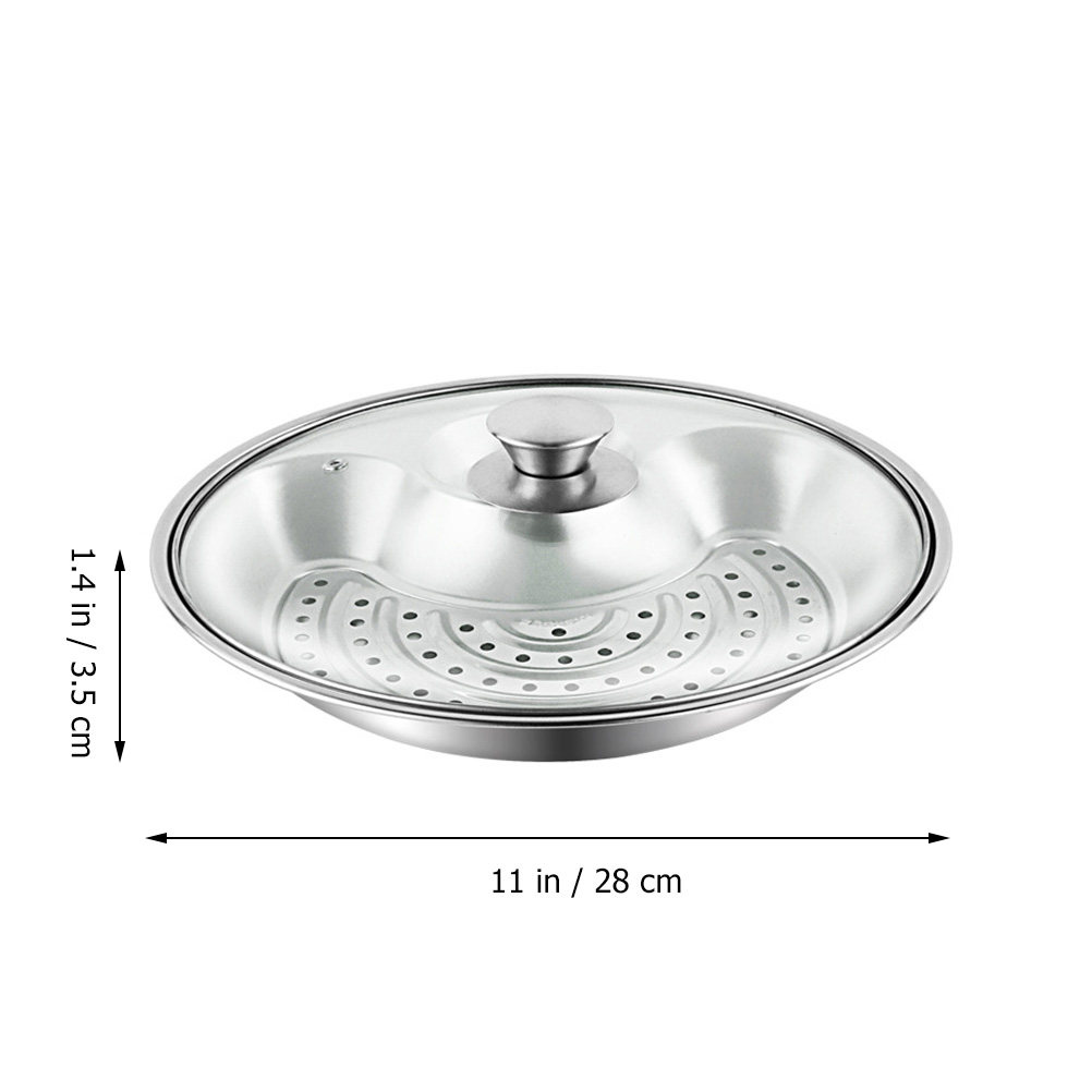 1 stuks roestvrijstalen bord v - Kitchen Gadgets Store recensie en prijs