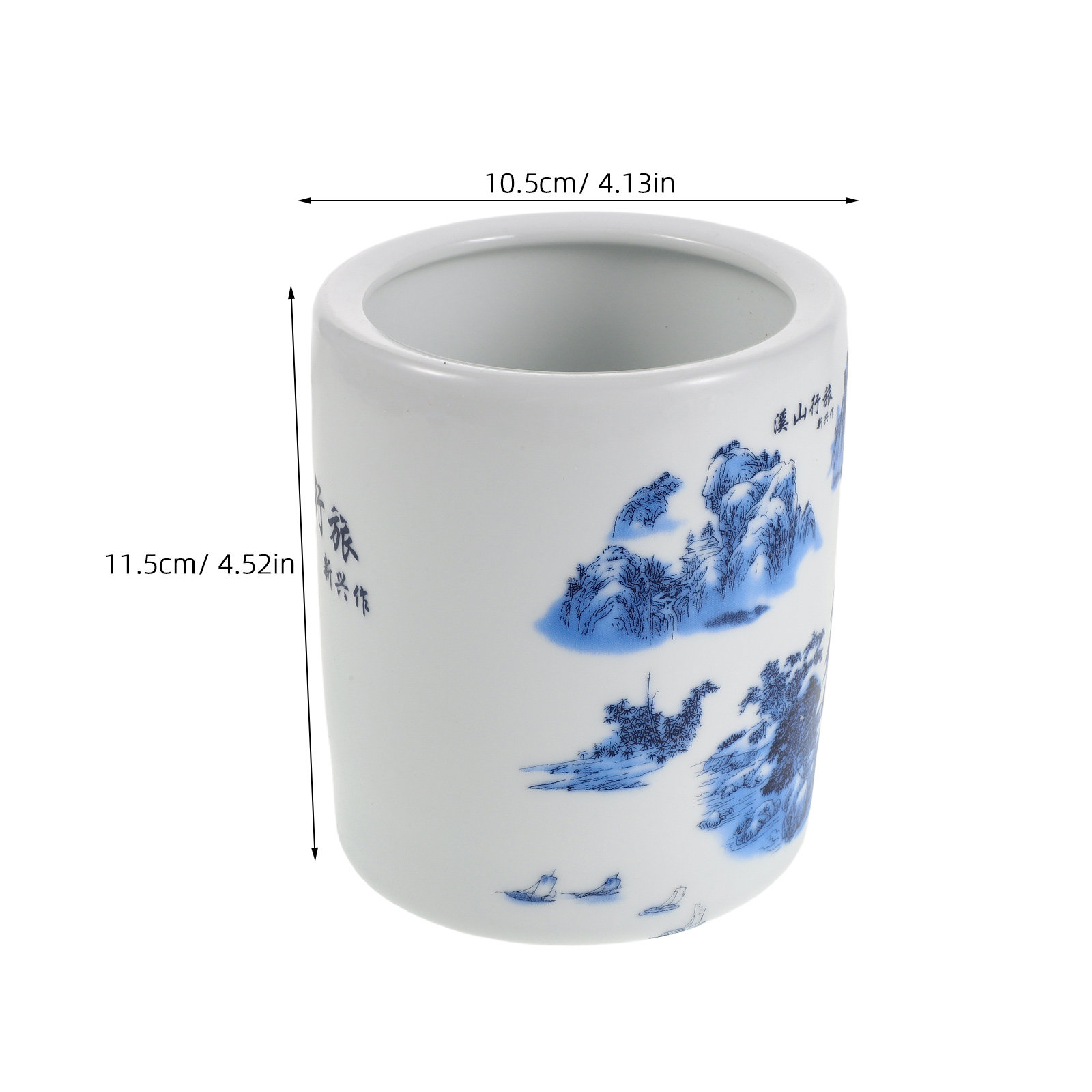 Blauw en wit Chinoiserie vaas, - Kitchen Utensil Holder recensie en prijs