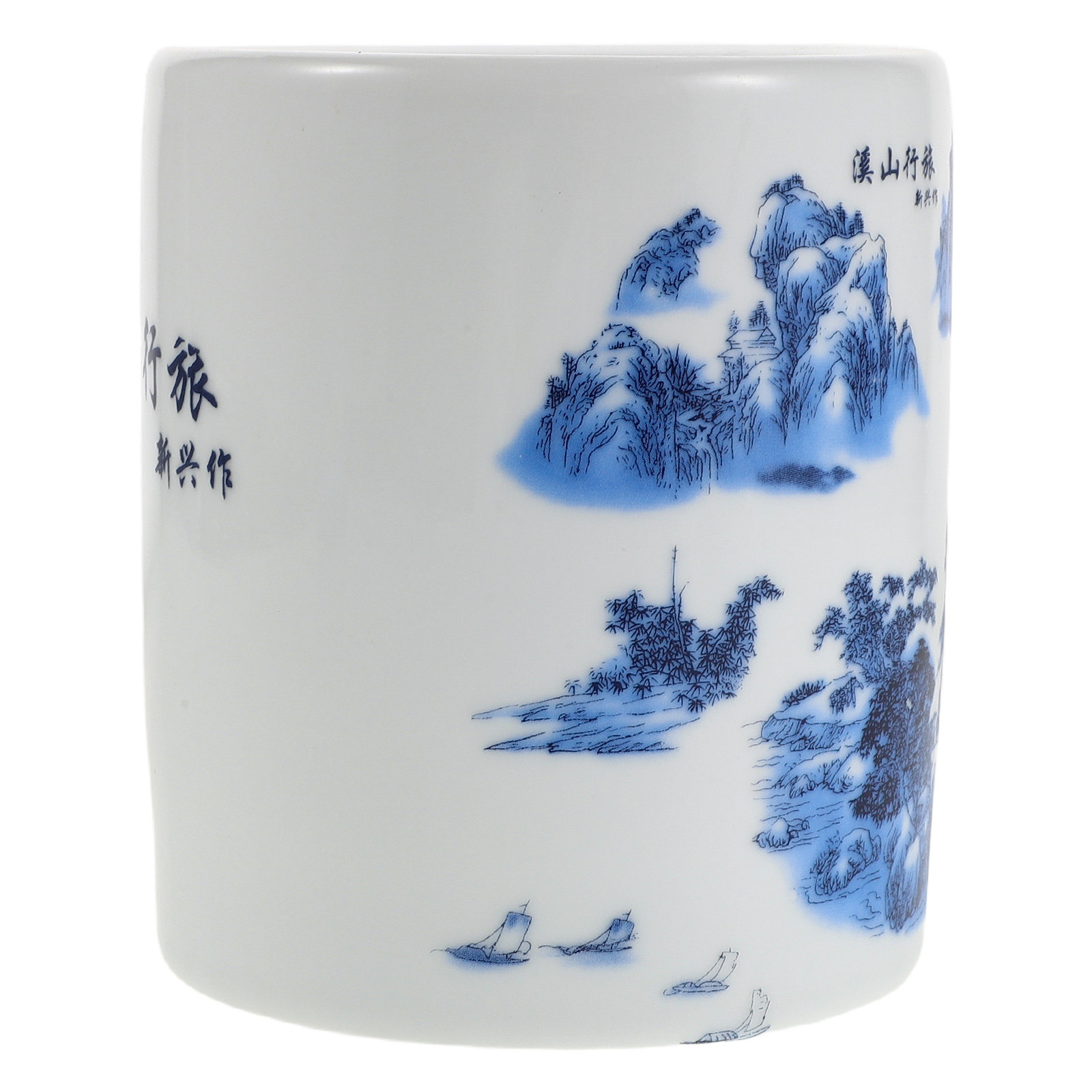 Blauw en wit Chinoiserie vaas, - Kitchen Utensil Holder recensie en prijs