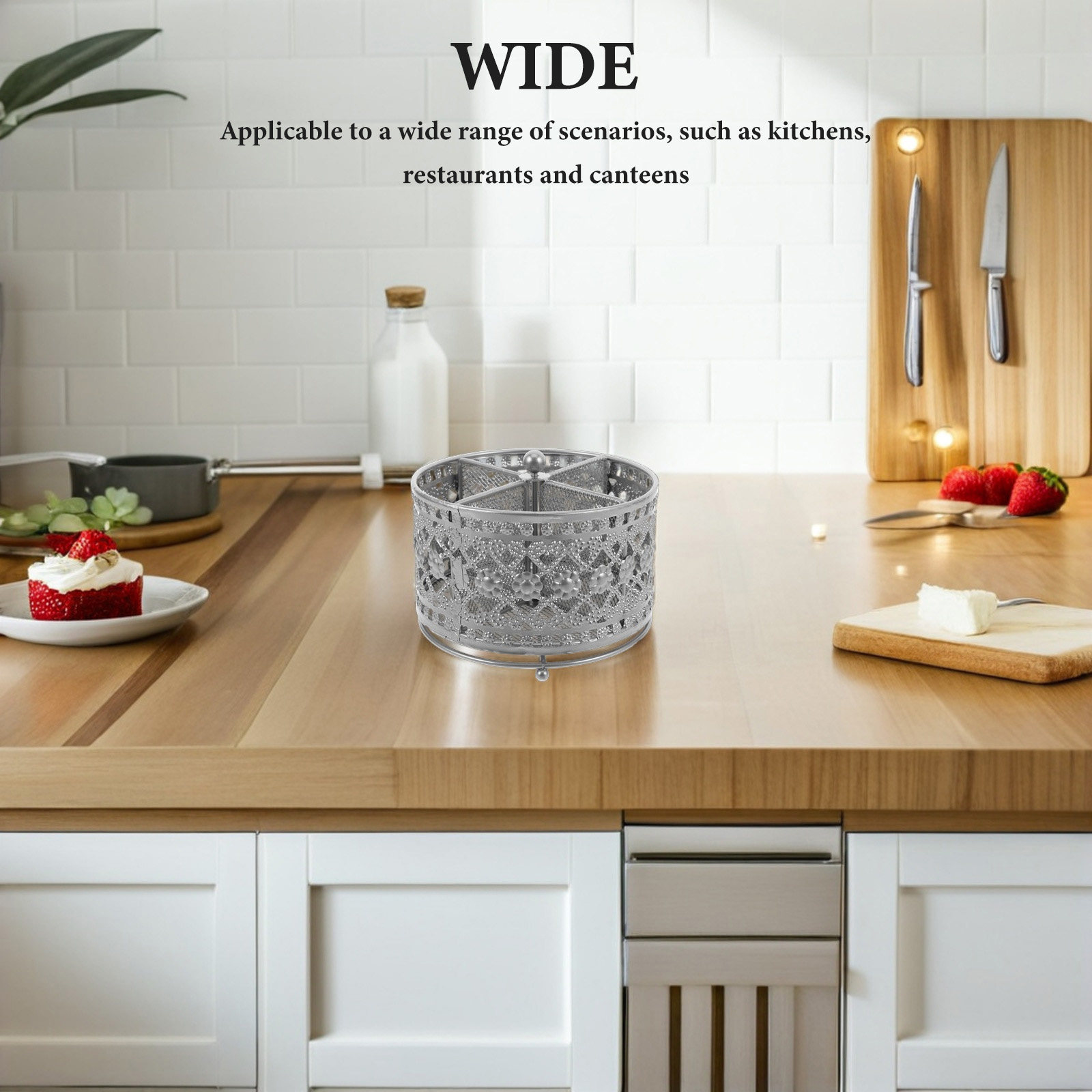 Draaibaar hol metalen keukenut - Kitchen Utensil Holder recensie en prijs
