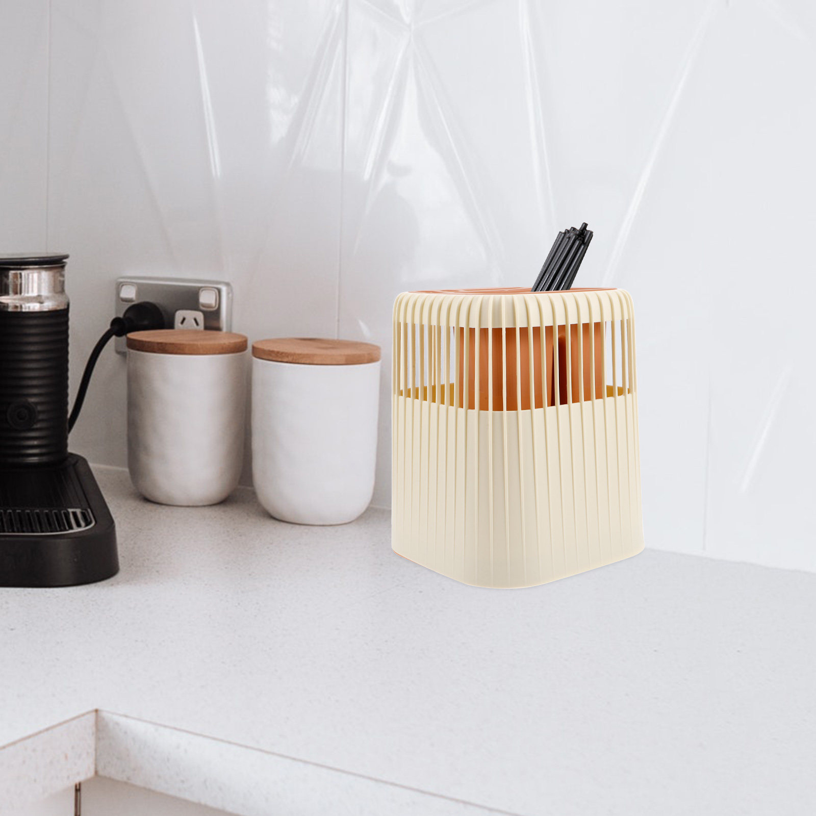 Bestekdroogrek voor aanrechtbl - Kitchen Utensil Holder recensie en prijs