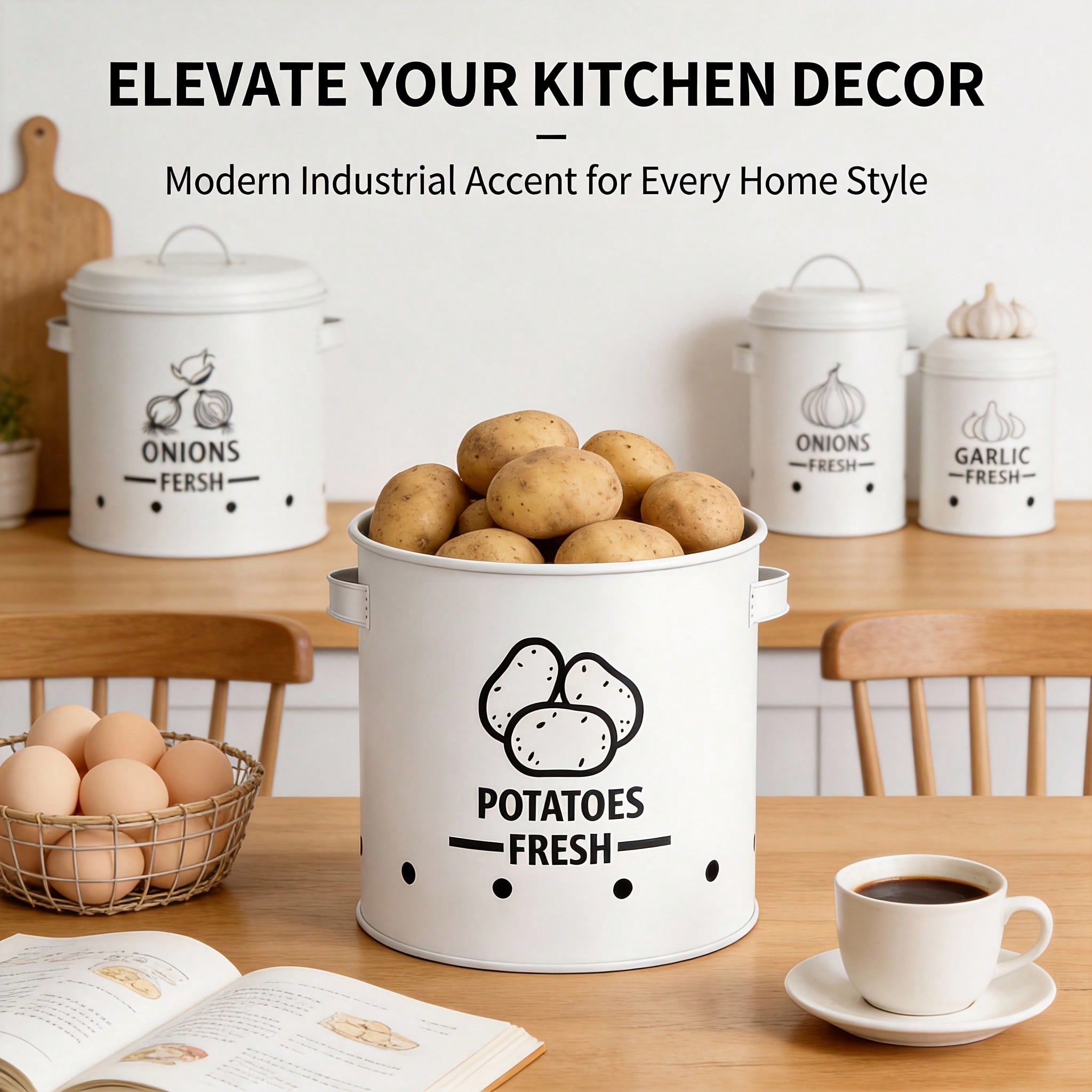 Aardappel Ui Knoflook Opbergba - Kitchen Gadgets Storage recensie en prijs