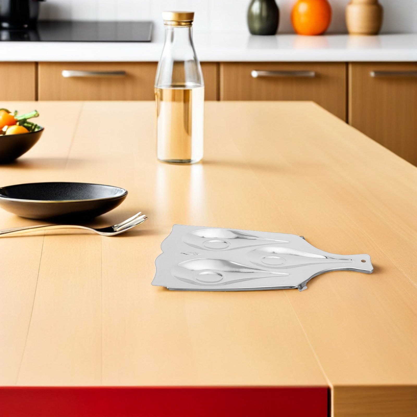Roestvrijstalen lepelsteun met - Kitchen Utensil Holder recensie en prijs