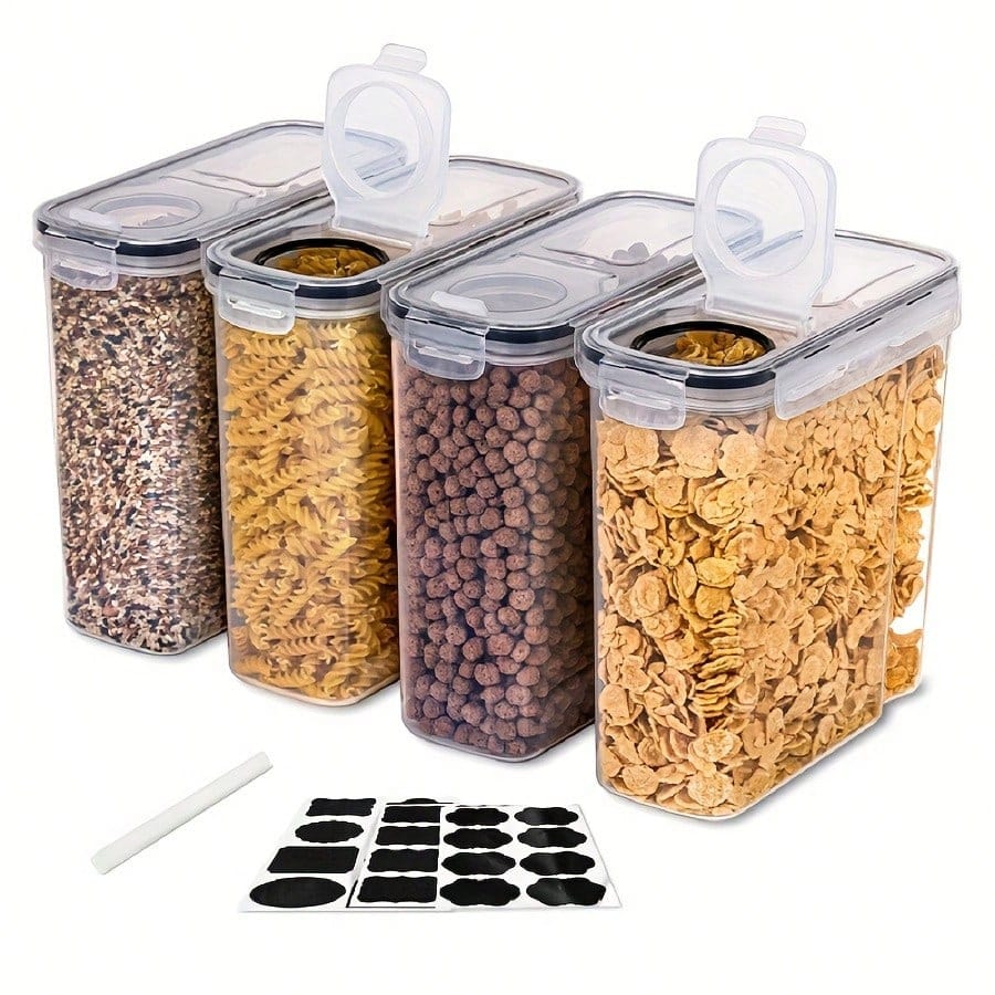 4-delige set luchtdichte bewaa - Kitchen Gadgets Storage recensie en prijs