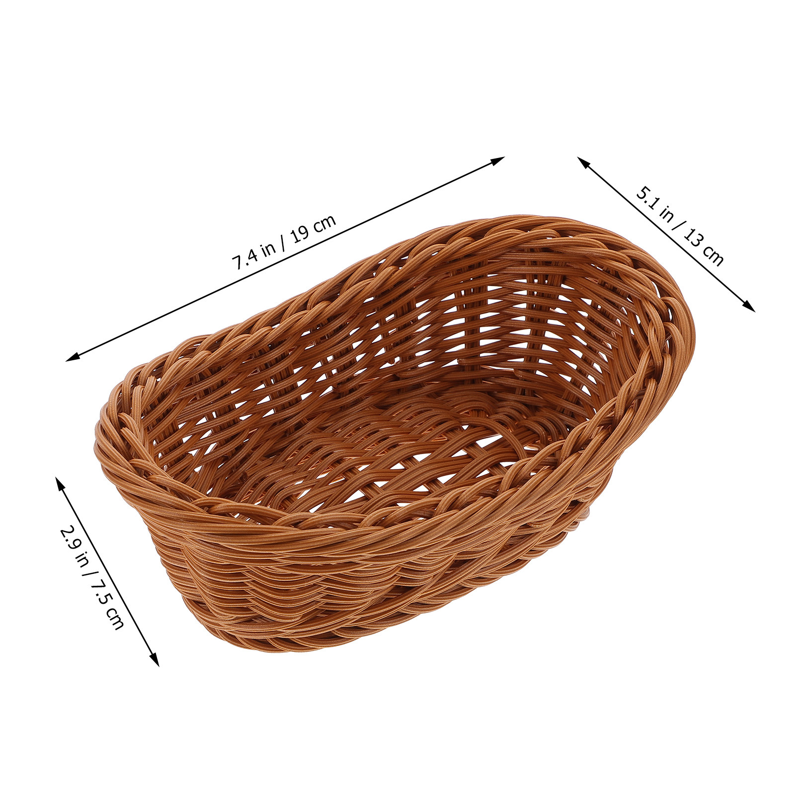 2 stuks kunststof manden met r - Kitchen Gadgets Store recensie en prijs