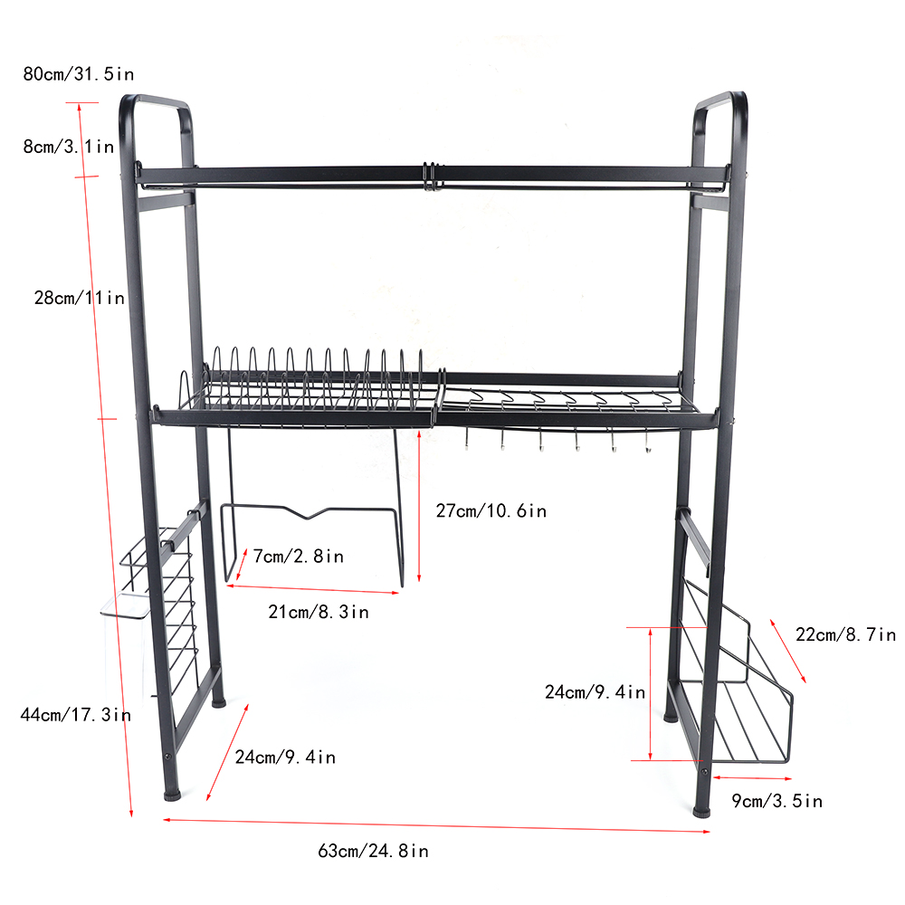 Keukenrek, droogrek voor op he - Kitchen Utensil Holder recensie en prijs