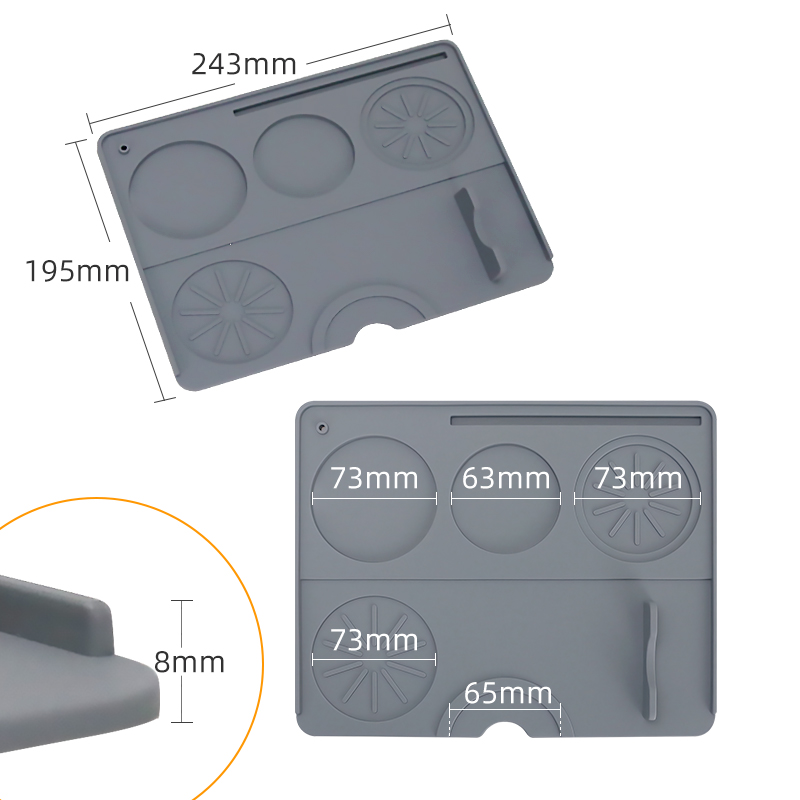 Koffie Tamper Mat Espresso Fil - Kitchen Hanging Gadgets recensie en prijs