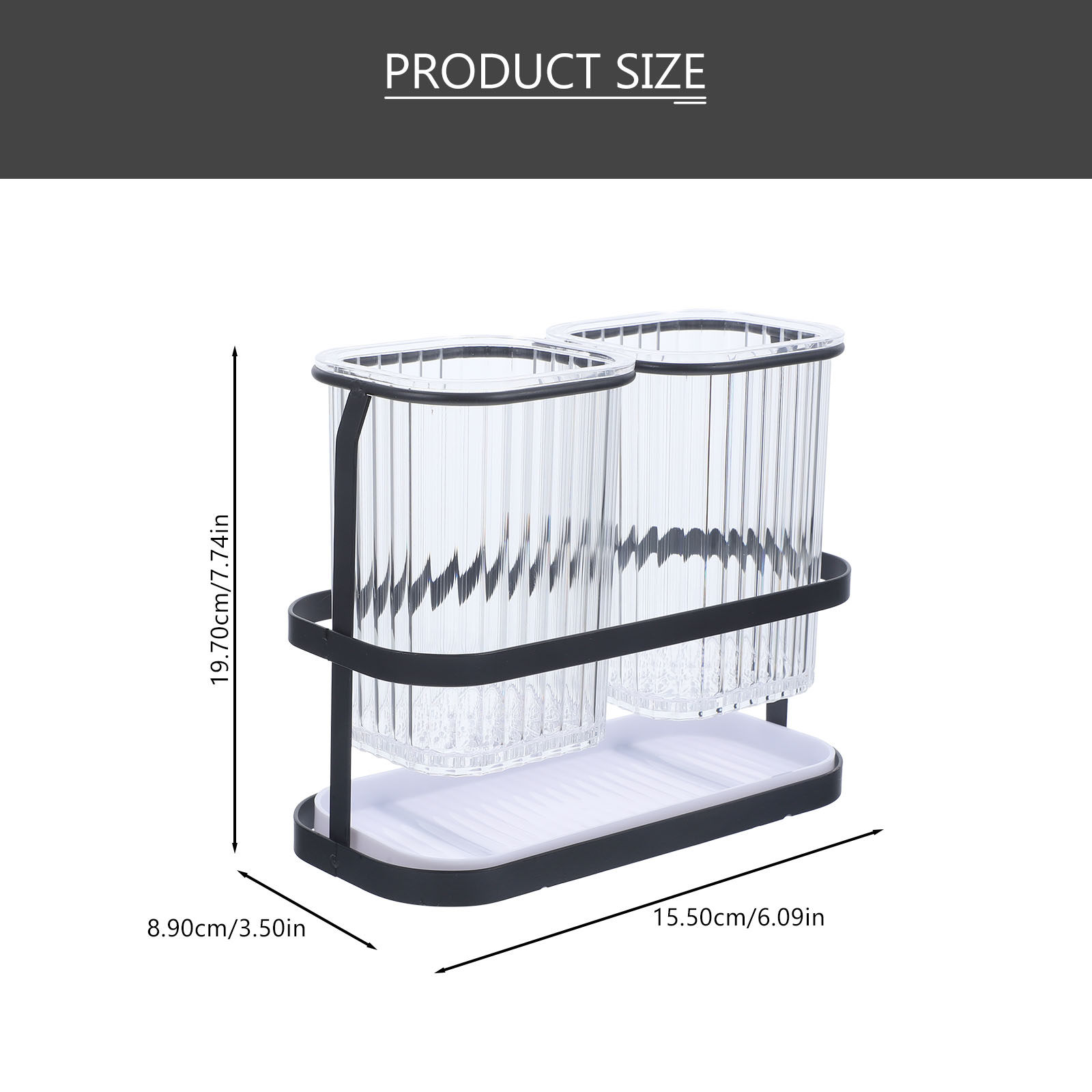 Wandmontage eetstokjeshouder,  - Kitchen Utensil Holder recensie en prijs