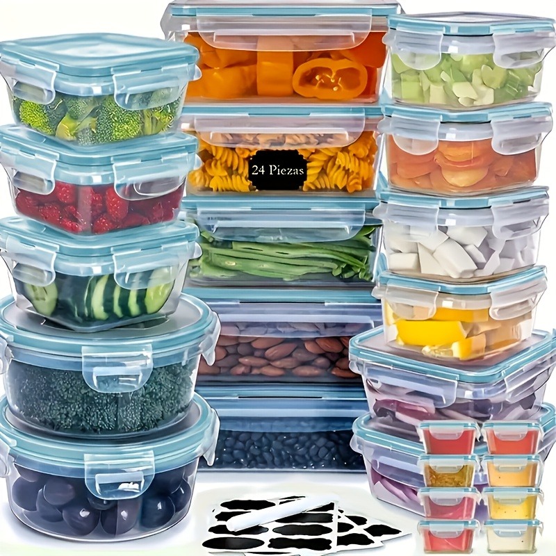 48-delige BPA-vrije voedselbew - Kitchen Gadgets Storage recensie en prijs